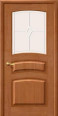 Дверь из массива сосны М16 ПО (Светлый лак) Мини фото #0