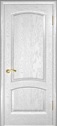 Межкомнатная дверь Лаура Глухая (Дуб Белая эмаль)
