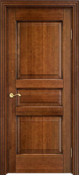 Межкомнатная дверь ОЛ 5 ПГ (Коньяк патина)