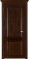 Дверь из массива дуба Афина ПГ (Античный Орех) Мини фото #0