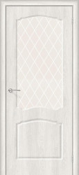 Межкомнатная дверь Альфа 2 ПО (Casablanca/White Сrystal)