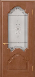 Межкомнатная дверь Верона ПО Тон №3 стекло бронза ПО-13
