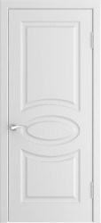 Межкомнатная дверь L-1 ДГ (Белая Эмаль)