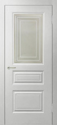 Межкомнатная дверь Роял-3 ПО (Белый)
