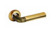 Ручка для межкомнатной двери 96SB/BB (Матовое золото/бронза)