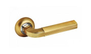 Ручка для межкомнатной двери 96SB/PB (Матовое золото/золото)