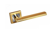 Ручка для межкомнатной двери 219SB/PB (Матовое золото/золото)