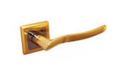 Ручка для межкомнатной двери 277SB/PB (Матовое золото/золото)