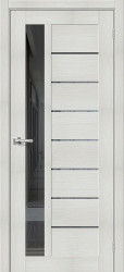 Межкомнатная дверь Порта 27 ПО (Bianco Veralinga/Mirox Grey)