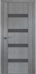 Межкомнатная дверь 2.81XN ПО (Грувд Серый/Графит)