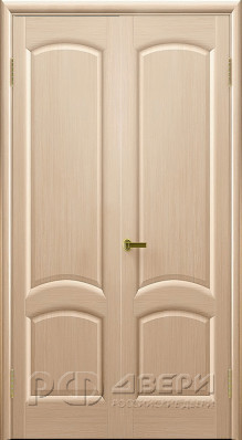 Межкомнатная распашная дверь Лаура ПГ (Беленый Дуб)