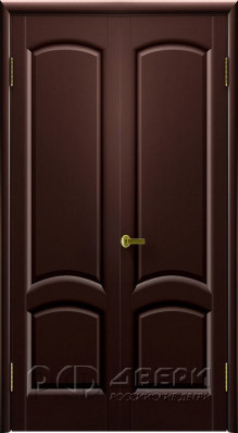 Межкомнатная распашная дверь Лаура ПГ (Венге)