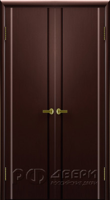 Межкомнатная распашная дверь Синай 3 ПГ (Венге)