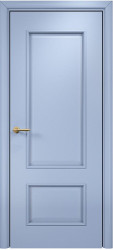 Межкомнатная дверь Марсель ПГ (Эмаль голубая по ясеню)