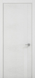 Межкомнатная дверь Uno остекленная (Chiaro Ral 9003)