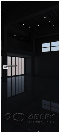 Скрытая межкомнатная дверь Profildoors 1LK (Черная)