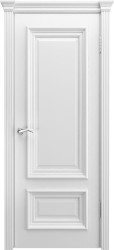 Межкомнатная дверь В-1 ПГ (Белая Эмаль)