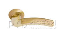 Ручка для межкомнатной двери MH-02 SG/GP ПАЛАЦЦО - II (Матовое золото/Золото)