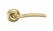 Ручка раздельная для межкомнатной двери ARDEA TL SG/GP-4 (Матовое золото/Золото)