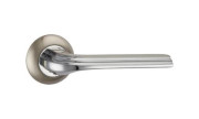 Ручка раздельная для межкомнатной двери BOLERO TL SN/CP-3 (Матовый никель/Хром)