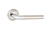 Ручка раздельная для межкомнатной двери REX TL SN/CP-3 105 (Матовый никель/Хром)