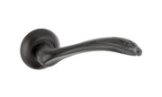 Ручка раздельная для межкомнатной двери LORENA ZR BL-24 (Черный)