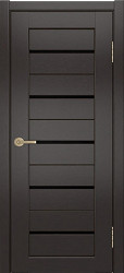 Межкомнатная дверь Техно-1 ПО (Венге/Черное)