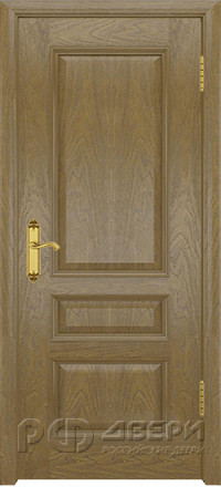 Межкомнатная дверь Цезарь-2 Винтаж ПГ (Дуб Американский светлый)