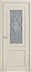 Межкомнатная дверь ЛУ-62 (Дуб Айвори)