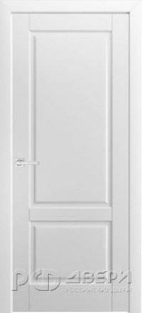 Межкомнатная дверь Мальта-2 ПГ (Белая Эмаль)
