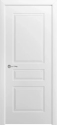 Межкомнатная дверь Челси-3 ПГ (Белая Эмаль)