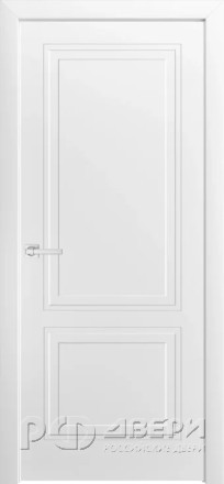 Межкомнатная дверь Арсенал-2 ПГ (Белая Эмаль)