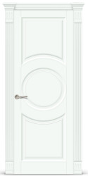Межкомнатная дверь Венеция 6 ПГ (Белый Ral 9003)
