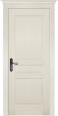 Дверь из массива сосны Валенсия ПГ (Слоновая кость/Браш) Мини фото #0