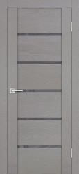 Межкомнатная дверь PST-7 (Серый ясень/Серый лакобель)