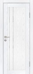 Межкомнатная дверь PSM-10 (Дуб скай белый/Лунный лакобель)