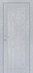 Межкомнатная дверь PSM-10 (Дуб скай серый/Лунный лакобель)