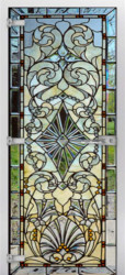 Стеклянная межкомнатная дверь Stained Glass-16 (Фотопечать)