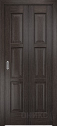 Складная дверь книжка Квадро ПГ (Абрикос)