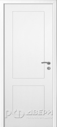 Межкомнатная дверь Ф2К multicolor (RAL 9016 Белый)