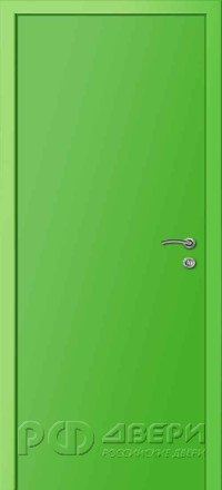 Межкомнатная дверь ДГ multicolor (RAL 6018 Зеленый)