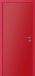 Межкомнатная дверь ДГ multicolor (RAL 3020 Красный)