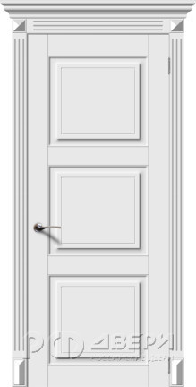 Межкомнатная дверь Симфония-Н ПГ (Эмаль белая)