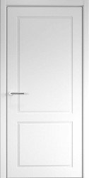 Межкомнатная дверь НеоКлассика 2 ПГ (Эмаль Белая)