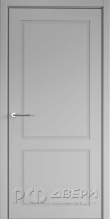 Межкомнатная дверь НеоКлассика 2 ПГ (Эмаль Серый)