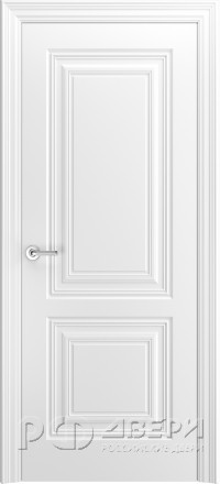 Межкомнатная дверь Delta 2 ПГ (Белая эмаль)
