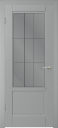 Межкомнатная дверь Скай-2 ПО (Серая эмаль)