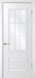 Межкомнатная дверь Гранд-1 ПО (Белая эмаль)