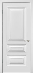 Межкомнатная дверь Симпл-3 ПГ (Белая эмаль)