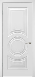 Межкомнатная дверь Симпл-4 ПГ (Белая эмаль)